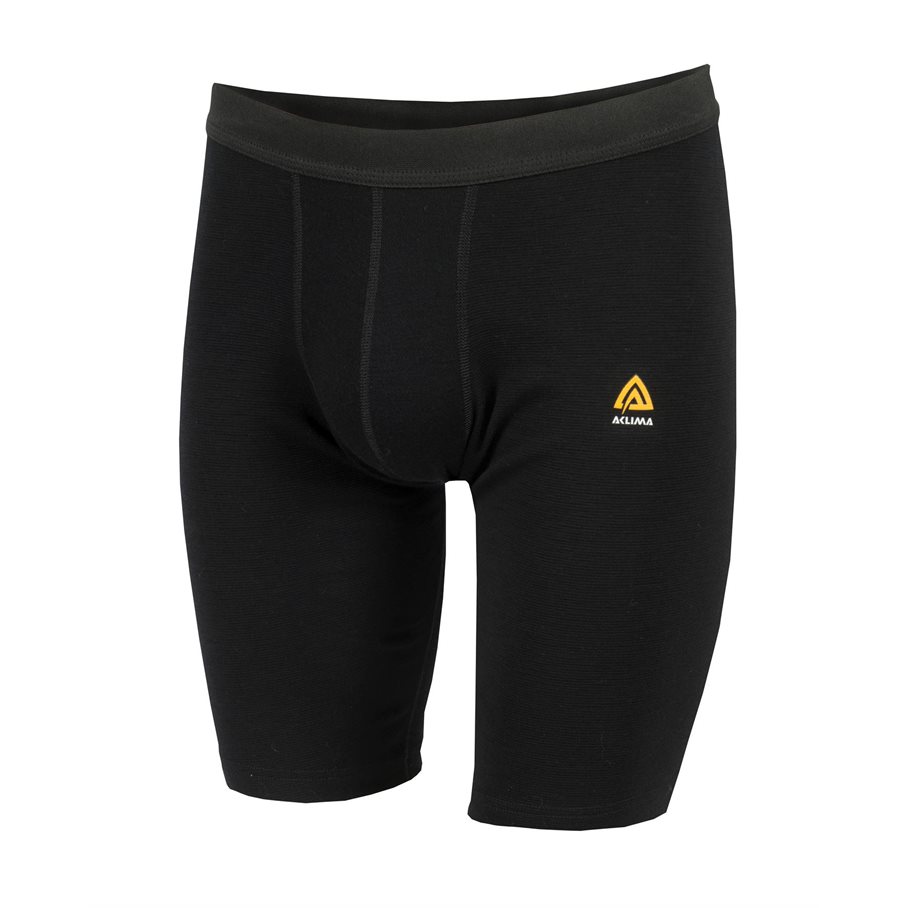 Aclima WarmWool Shorts (Long) Men Jet Black